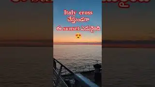 beautiful sunrises & sunsets can be seen at sea by Mariners #mariner #shortsvideo #viral #telugu