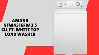 Amana NTW4516FW Washer – How to Save Time Washing Clothes – REVIEW