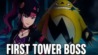 Palworld :-FIRST TOWER BOSS Battle | Zoe & Grizzbolt Epic Fight