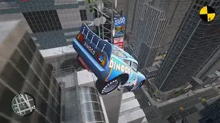 GTA 4 Crazy Dinoco McQueen Ep.5