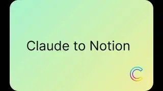 How to Export Claude AI conversations to Notion: One-Click Export, Batch Sync, Lossless Formatting