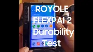 Royole FlexPai 2 Durability Test & Bend Test