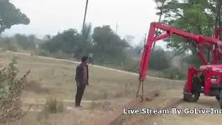 Pj ENTERPRISES Live Post Hole Digger & Pole Erection Machine // Live Stream