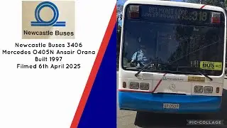 Newcastle Buses (3406) Mercedes O405N Ansair Orana