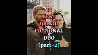 32 BEST ICONIC FICTIONAL DUO PART 2 EDIT || FICTIONAL DUO #edit #shorts #duo