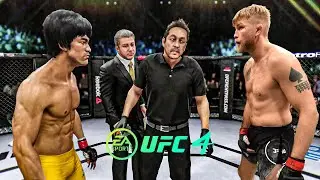 Брюс Ли против Александра Густафссона EA Sports UFC 4 Бойцовский клуб Брюса Ли 🔥🐲