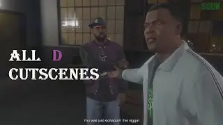 All D Cutscenes in GTA 5 Story Mode | Jackie Long