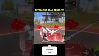 Detonating clay kaise complete kare || How to get AKATSUKI  #freefire​ #shorts​ #shortvideo​