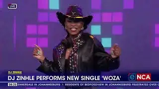 DJ Zinhle performs live in studio