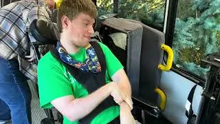 Bata Bus driver Kay picking Sam up & dropping him off at IFS 8.27.25 @onthatnote 