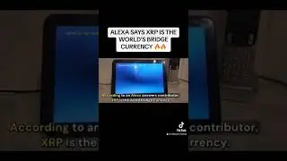 Alexa says XRP is the World Bridge Currency #xrp #crypto 🔥