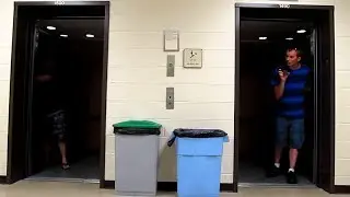 The Dieselducy and TheElevatorChannel Dragrace! Litton-Reaves Hall, Virginia Tech
