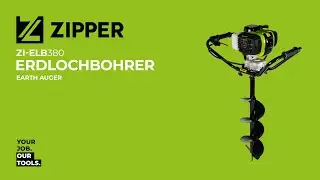 ZIPPER ZI-ELB380 - Erdlochbohrer / earth auger (official ZIPPER)