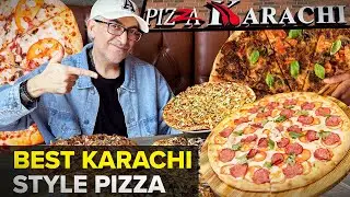 BEST Halal Pizza | Karachi Pizza Ridgeway Plaza Mississauga | 🇵🇰 Street Food PK