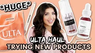 *HUGE* ULTA HAUL 2020 | Testing New PRODUCTS | KKW BEAUTY, LOVING TAN, THE ORDINARY & more | #Ulta