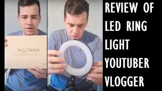 Review of MACTREM LED RING LIGHT | Light Kit for YouTubers and Vloggers | Best Light Kit I have Seen