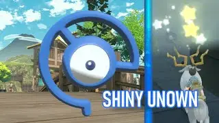 592 - LIVE! Shiny Unown C в Legends Arceus