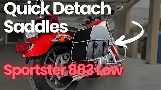 Best Quick Detach Saddlebags For Sportster 883 Low ?