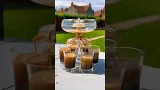 Party Drink Dispenser: 6 Shot Glass Dispenser and Holder#shorts #party #