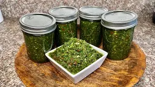 How To Make Green Seasoning | Easy | DIY | How To | Time Saver | Fresh Herbs | Caribbean | Food Prep