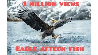 Eagle&rsquo;s Incredible Fish Hunt | Powerful Predator Catches Fish from Sand & Water
