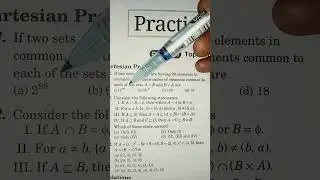 an important question on Cartesian product
