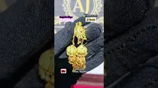 #latest design of earrings are available in arvind jewelers ✨️jhumki in weight 5.70gm in 18caratgold