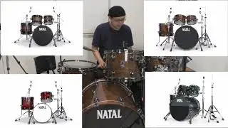 NATAL（ナタール） ドラムセット Walnut Originals