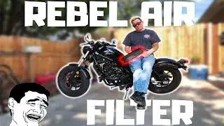 2017 Honda Rebel - Air Filter Replacement