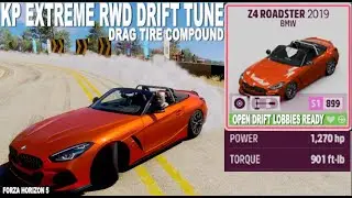 Дрифт-тюнинг FH5 RWD для BMW Z4 ROADSTER 2019 года &mdash; сборка шин S1 DRAG
