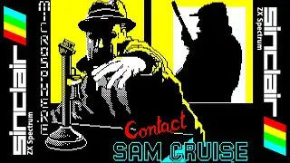 CONTACT SAM CRUISE (1986) Walkthrough, ZX Spectrum