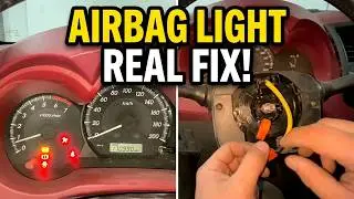 toyota-hilux-spiral-cable-replacement -Fix Airbag Light & Horn Not Working