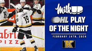 OHL Play of the Night presented by MilkUP: Ludwinski turns on the jets!
