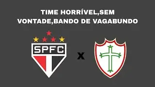 SPFC 2X3 PORTUGUESA | CRESPO QUE ESCALA&Ccedil;&Atilde;O FOI ESSA? INDEPENDENTE AJA ANTES QUE SEJA TARDE 