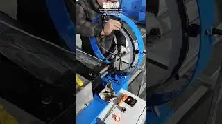 Metal Clip Flexible Duct Making Machine Testing