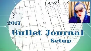 2017 and January Bullet Journal Setup