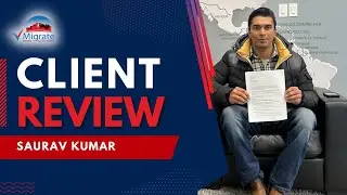 V Migrate Immigration Canada Client Review | Canada Immigration 2023 | PR Application