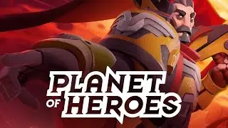 PLANET OF HEROES (MOBA) | Gameplay Walkthrough iOS