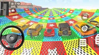 😨🤯 JACK BHAI KA UNLIMITED CAR'S RAMP CHALLENGE LE LIYA IN INDIAN THEFT AUTO SIMULATOR GAMEPLAY 💥
