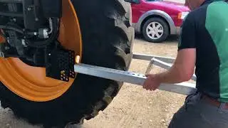 Installation of Row Guidance Ready HFL Crop Divider for Hagie STS 2018+