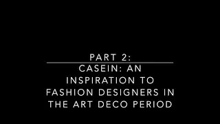 Who's Got Milk Casein Buttons Part 2: An Inspiration to Fashion Designer's in the Art Deco Period