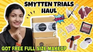 Smytten Trials Haul 🔥| Got *Free* Full Size Makeup💄| It's makeover tym