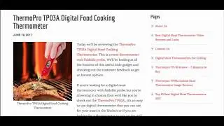 ThermoPro TP03A Digital Food Cooking Thermometer