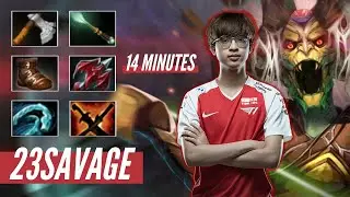 How to Fast Farm like 23savage | Medusa Farm Guide | Rotation in disadvatage situation | Full Match