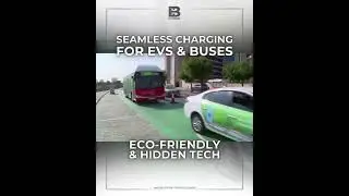 Wireless charging road in Dubai
