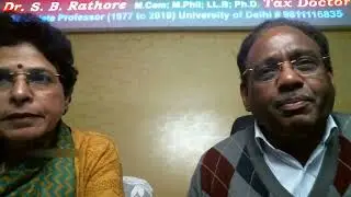 DU_Sem-1 (AY 2022-23) VAC: Financial Literacy (Unit-Personal Tax) Practical Questions on AY 2022-23