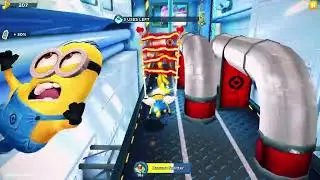 Despicable Me: Minion Rush Train Station Stage Ios/Android Walkthrough Gameplay