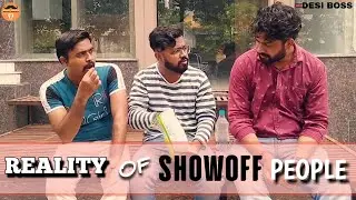 Reality of Showoff People | comedy video | Legend of baklol
