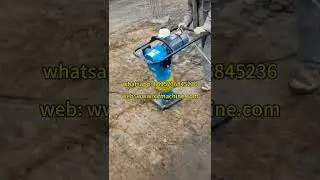 XLF HCD-100 Electric rammer tamping rammer Compactor machine #tamping compactor#Tamping Rammer