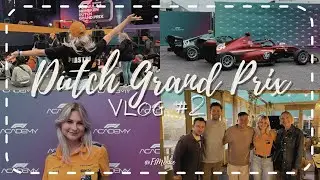 VOLUNTEERING AT THE DUTCH GRAND PRIX! 🇳🇱🧡| VLOG #2